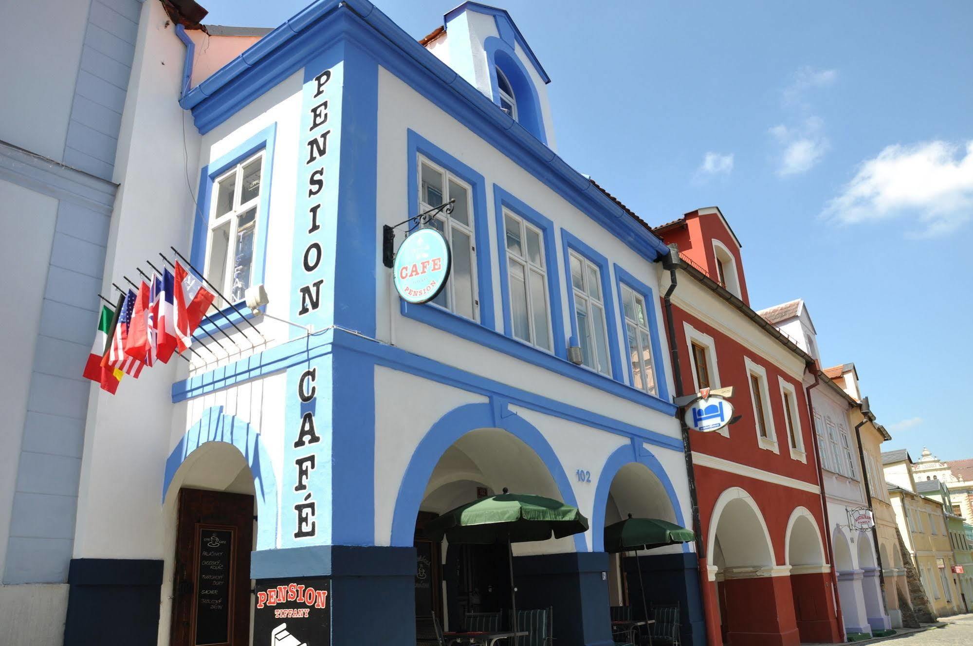 Centrum Tiffany Pension Domažlice Kültér fotó