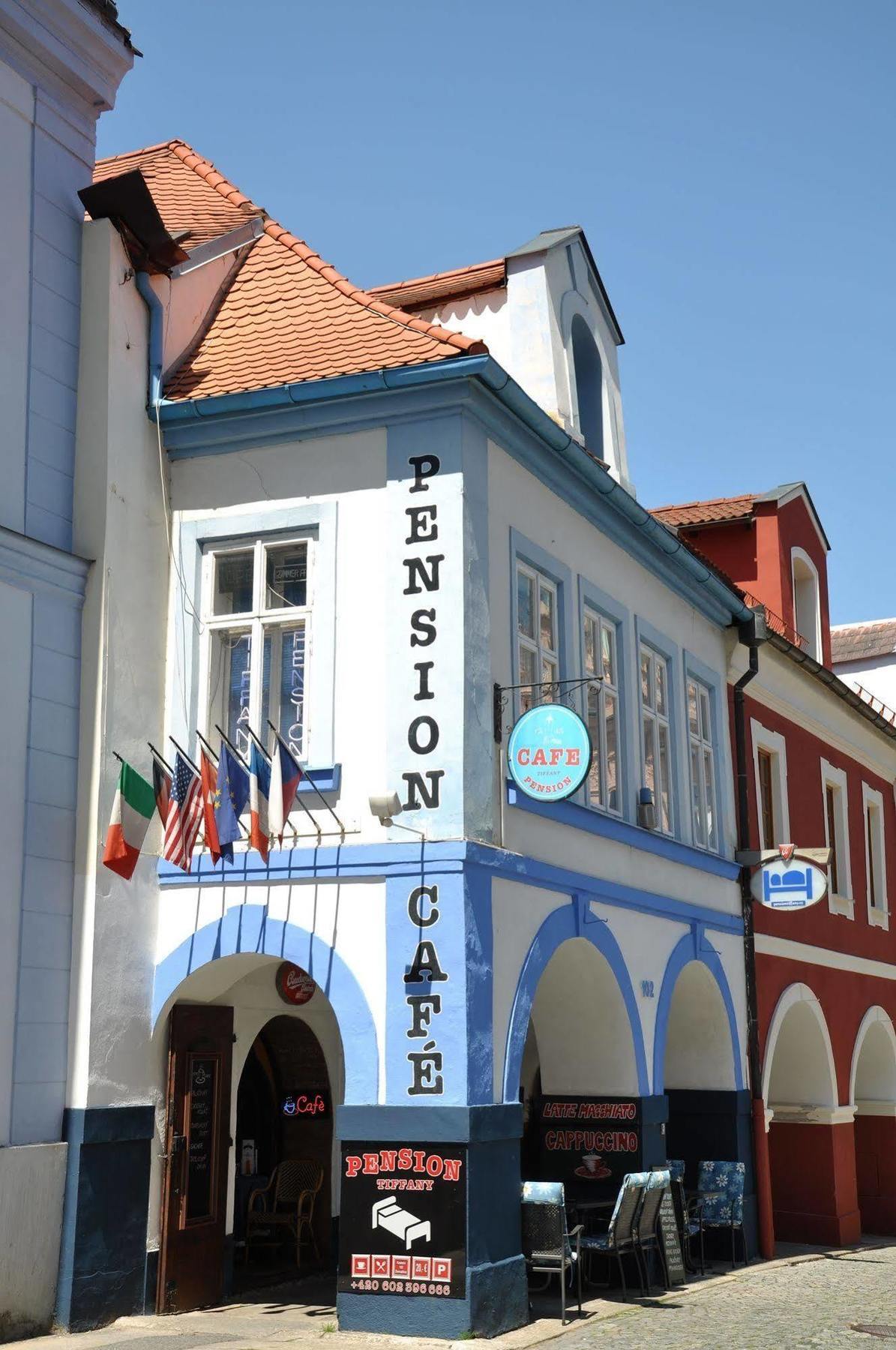 Centrum Tiffany Pension Domažlice Kültér fotó
