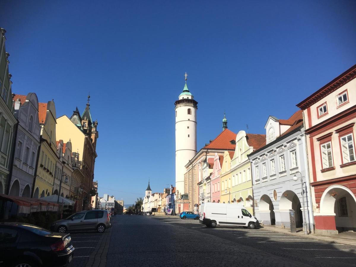 Centrum Tiffany Pension Domažlice Kültér fotó